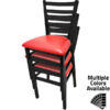 ST2160 Ladderback Stackable Metal Frame Chair stacked 1