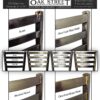 Oak Street Ladderback variations Rustic Brushed Nickel Clear Coat Plain Weld Clear Coat Brass Weld rev 0521 pdf