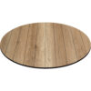 COMPCOR Vintage Oak Round No Hole