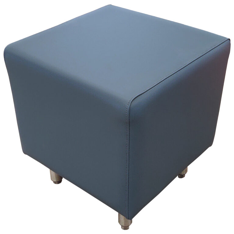 Zearing Vinyl/Upholstered Cube Benches - OakStreetMFG